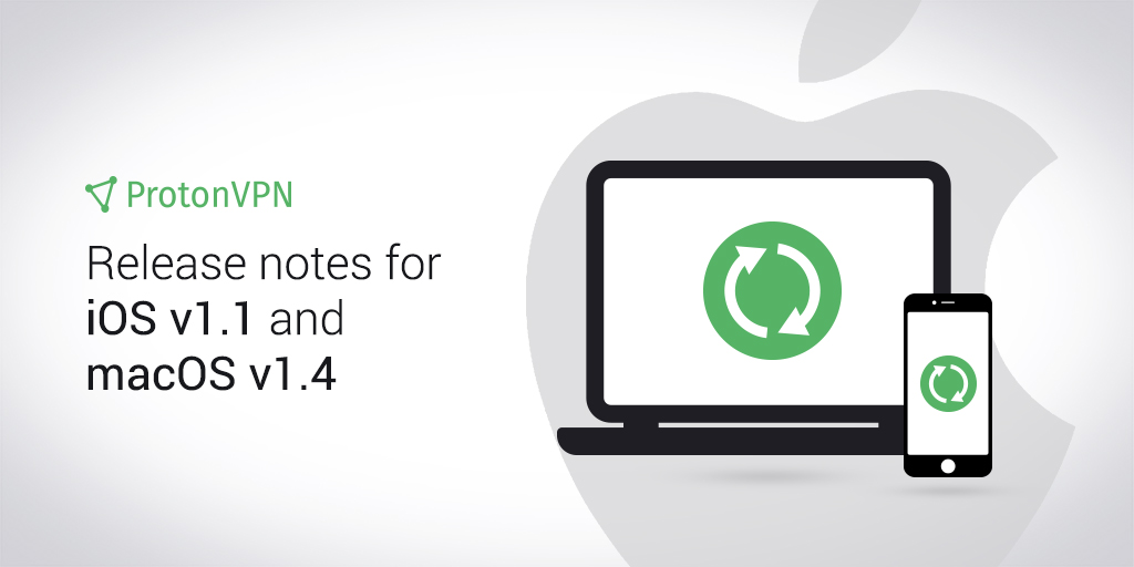 ProtonVPN for iOS v1.1 and macOS v1.4 Release Notes