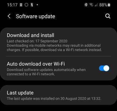 How to update Android