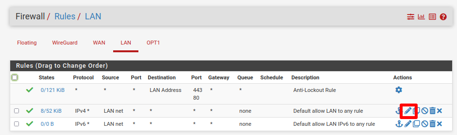 Configure firewall rules 4