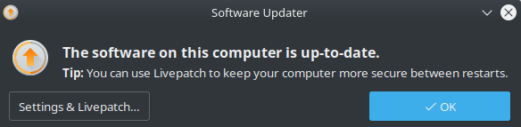 Manjaro Software Updater